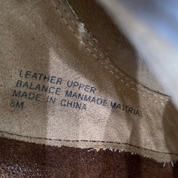 Tesori Karissa Suede Ankle Bootie Cognac Brown Split Front Shaft Stack Heel - Picture 10 of 10